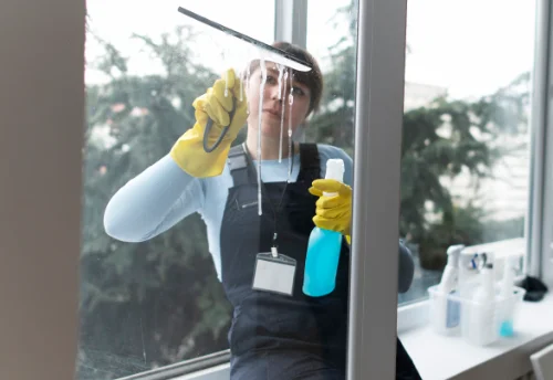Nettoyage de vitres intérieures et extérieures à Champgenéteux